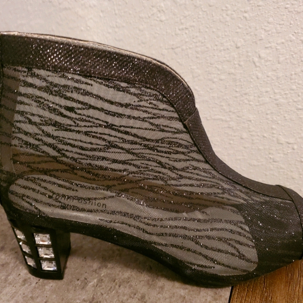 Formal Peeptoe Ankle Bootie